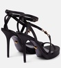 Medusa '95 satin sandals