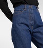 Borjis high-rise straight jeans