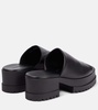 Wiam leather platform mules