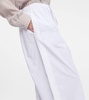 Hubert cotton wide-leg pants