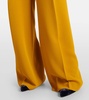 High-rise wide-leg pants