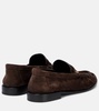 Le Loafer suede penny loafers