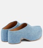 Denim clogs