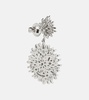 Fireworks 18kt white gold drop earrings with diamonds