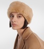 Colbacco shearling and cashmere hat