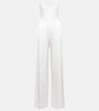 Bridal Slaine satin-crepe jumpsuit