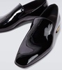 Patent leather loafers