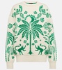 Explosion of Nature jacquard sweater