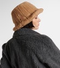 Moreau wool, silk, and cashmere bucket hat