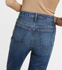 Danielle high-rise straight jeans