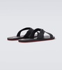 Loubi Cross rubber slides