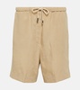 Tailored drawstring shorts