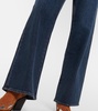 Scout high-rise wide-leg jeans