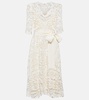 Lace midi dress