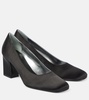 Fiore satin faille pumps