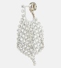 G Mesh crystal-embellished earrings