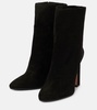 Suede ankle boots