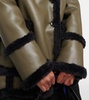 White Label faux shearling-lined jacket