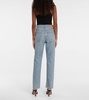 Daphne high-rise straight jeans