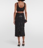 Gisele sequined midi skirt