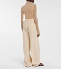 Gordon high-rise virgin wool pants