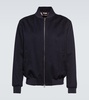 Ivy cashmere bomber jacket