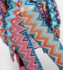 Zig Zag high-rise flared pants