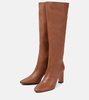 Manzoni leather knee-high boots