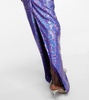 Sequin-embellished gown