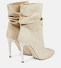 Suede ankle boots