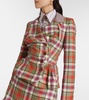 Drunken Tailored checked wool jacket