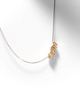 14kt yellow gold necklace with citrines