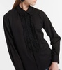 Nathael ruffled cotton shirt