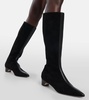 Gandulapla suede knee-high boots