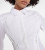 Household corset-style cotton shirt