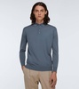 Ml long-sleeved wool polo shirt