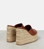 Ariella Zeppa leather espadrille wedges