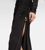 Jersey maxi dress