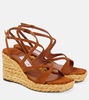 Ayla suede espadrille wedges