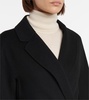 Esturia belted virgin wool coat