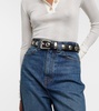 The Benny studded leather belt