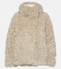 Woolly faux fur jacket