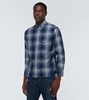 Checked cotton Western shirt