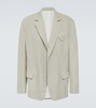 Wool-blend blazer