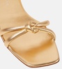 Juno 05 metallic leather sandals