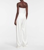 Bridal Slaine satin-crepe jumpsuit