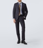 Trevi wool and mohair suit