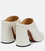 Forma leather platform mules