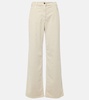 Dan cotton corduroy flared pants