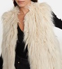 Faux fur vest